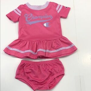 Champion Baby Girl Dress & Shorts Set | 6 Months